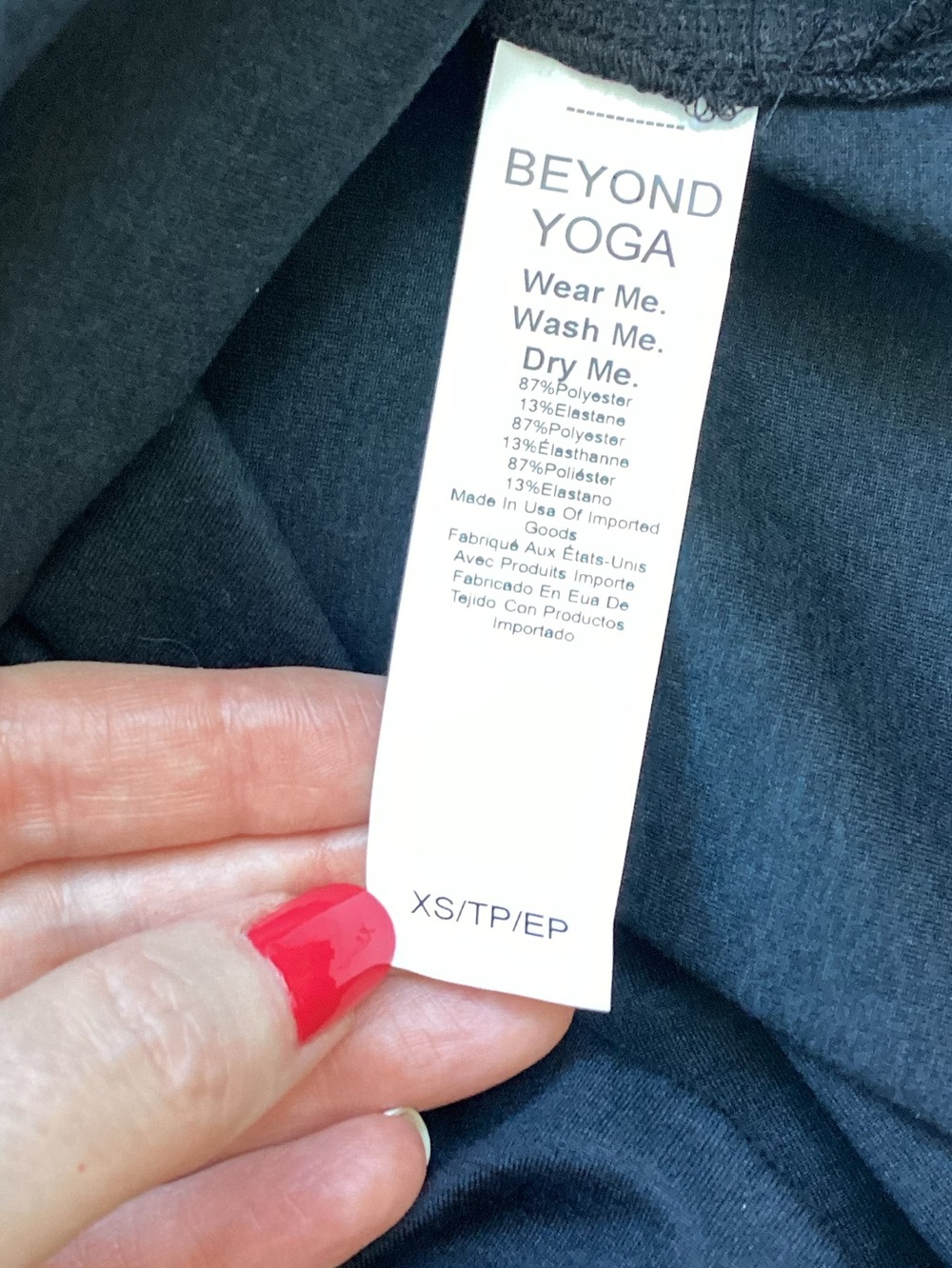 Beyond Yoga Spacedye Icon Midi Dress Darkest Night XS - Picture 9 of 10
